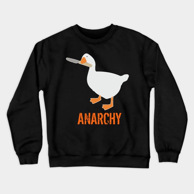 Untitled Goose Anarchy Crewneck Sweatshirt by Hmus